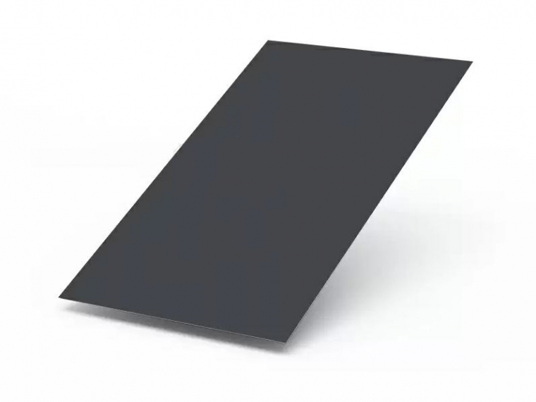 Лист плоский 1,25х2,0 RAL 7024