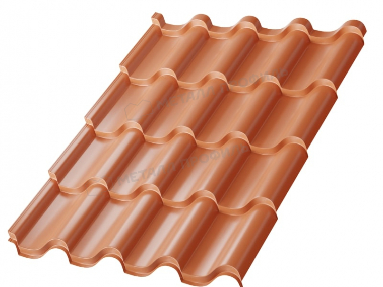 Листовая металлочерепица МОНТЕРРОСА