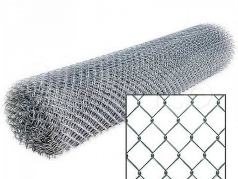 Сетка рабица оцинк 55х55х1,6 (1,5х10м)