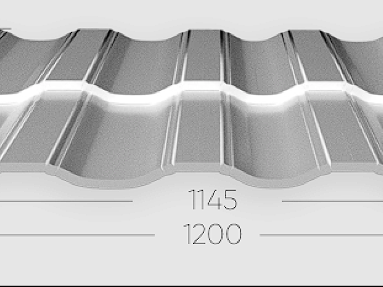 Модульная металлочерепица NORDO