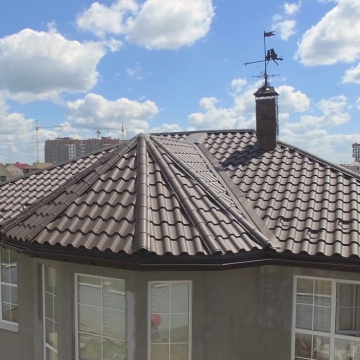 Листовая металлочерепица МОНТЕРРОСА